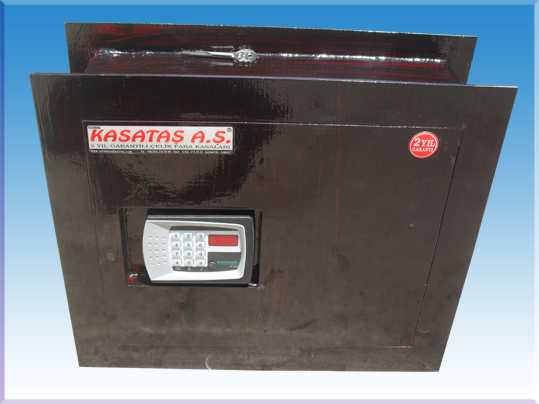 - 039YEA GAZİANTEP VİLLA TABLO ALTI TİPİ GÖMME ELEKTRONİK ŞİFRELİ ANKASTRE DUVAR KASASI 39*46*14CM 20KĞ ( 399€ )+KDV ADRESE TESLİM