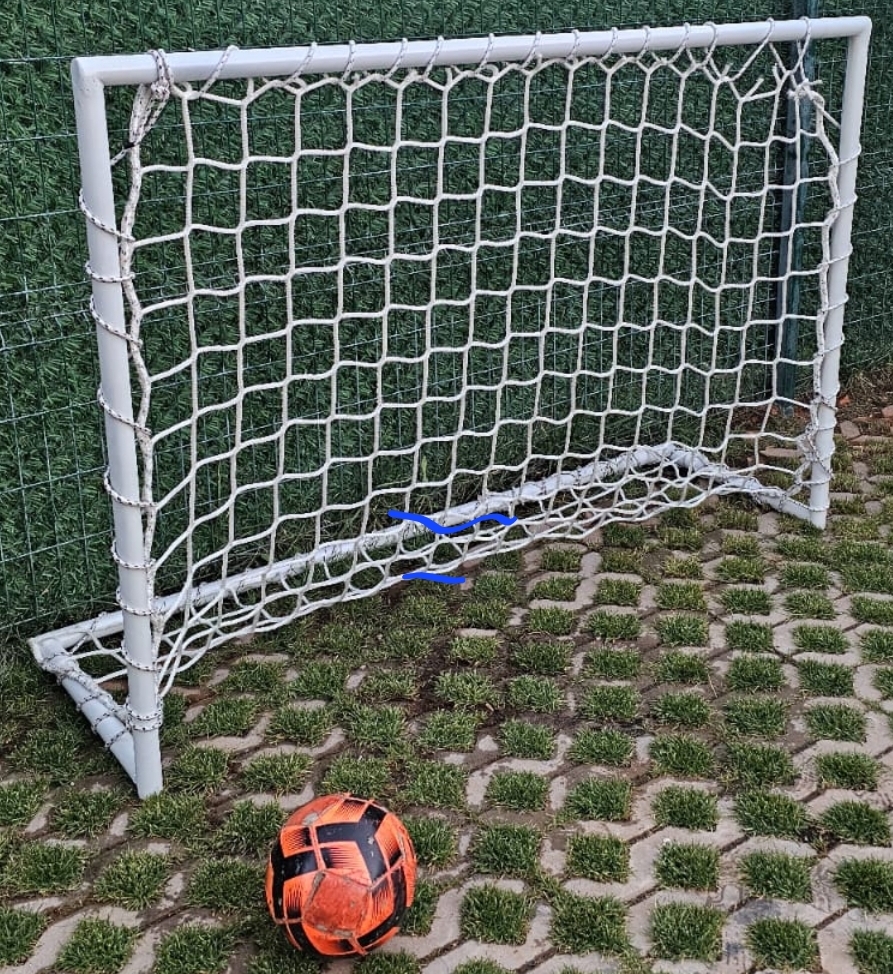 BAHÇE İÇİN ORTA BOY DEMİR FUTBOL KALESİ 120*180*50CM ( 9999TL) +KDV+KARGO