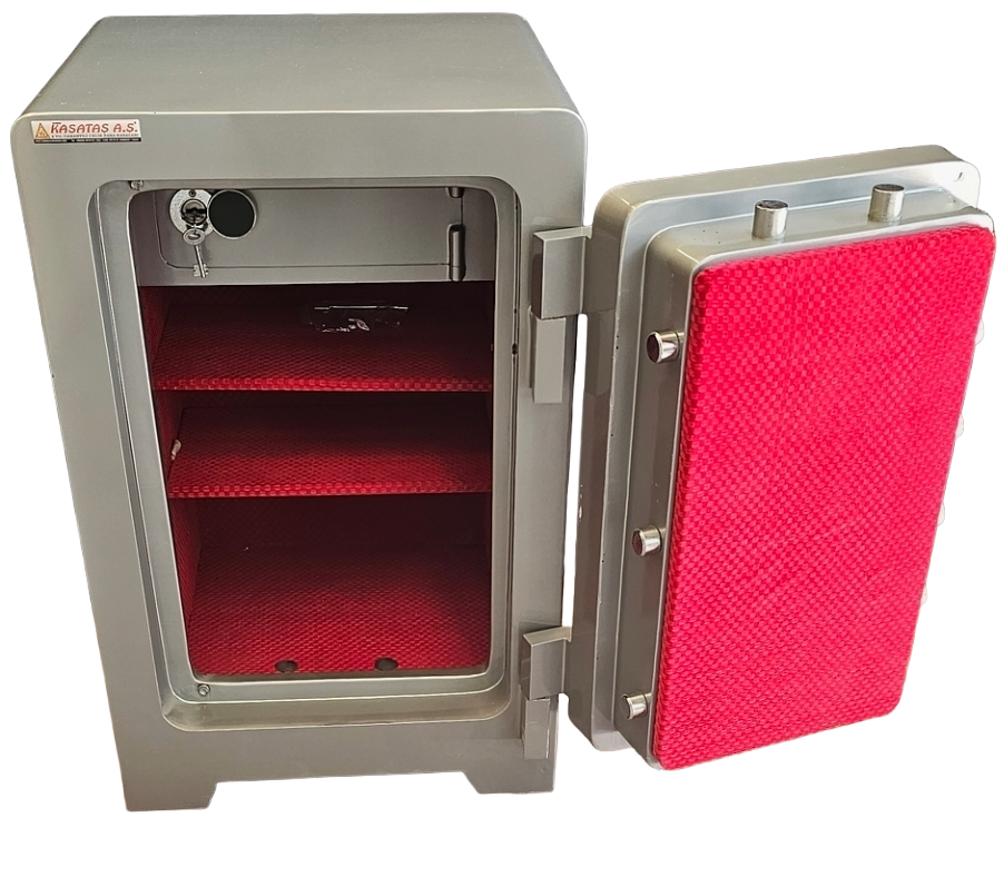 "          007HARUNELİPS7CM EV VE OFİS TİPİ YÜKSEK GÜVENLİKLİ ELİPS 7 CM TAM ZIRHLI PARMAK İZLİ ELEKTRONİK ŞİFRELİ VE ANAHTARLI ÇELİK PARA KASASI 80*55*55CM 400KĞ ( 2399€ )+KDV