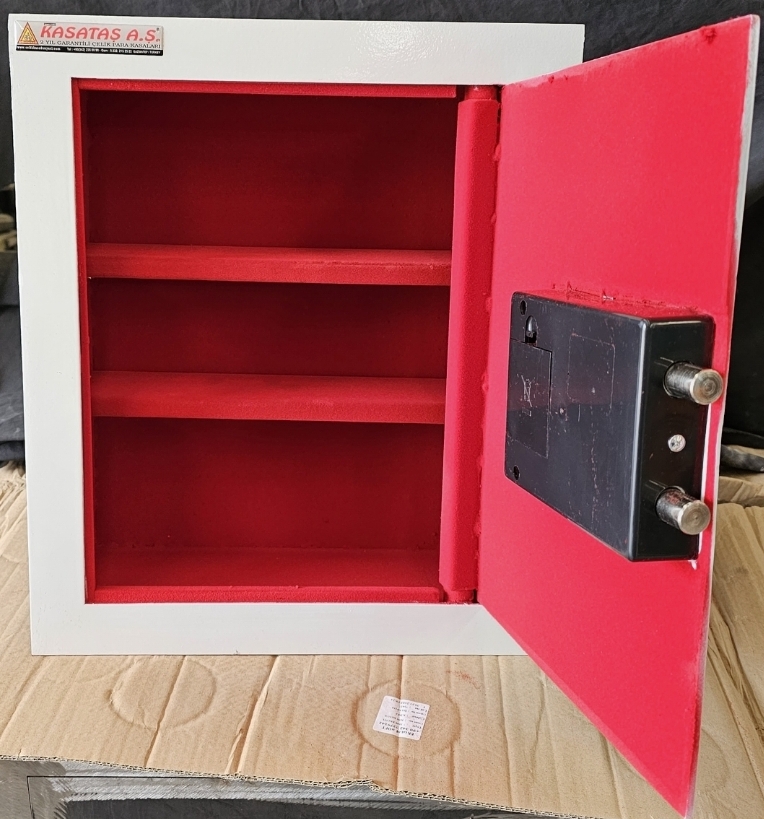 *057ÇİNEA ELEKTRONİK ŞİFRELİ  ANKASTRE DUVAR KASASI H57*39*12CM 18KĞ ( 570€ )+KDV ADRESE TESLİM