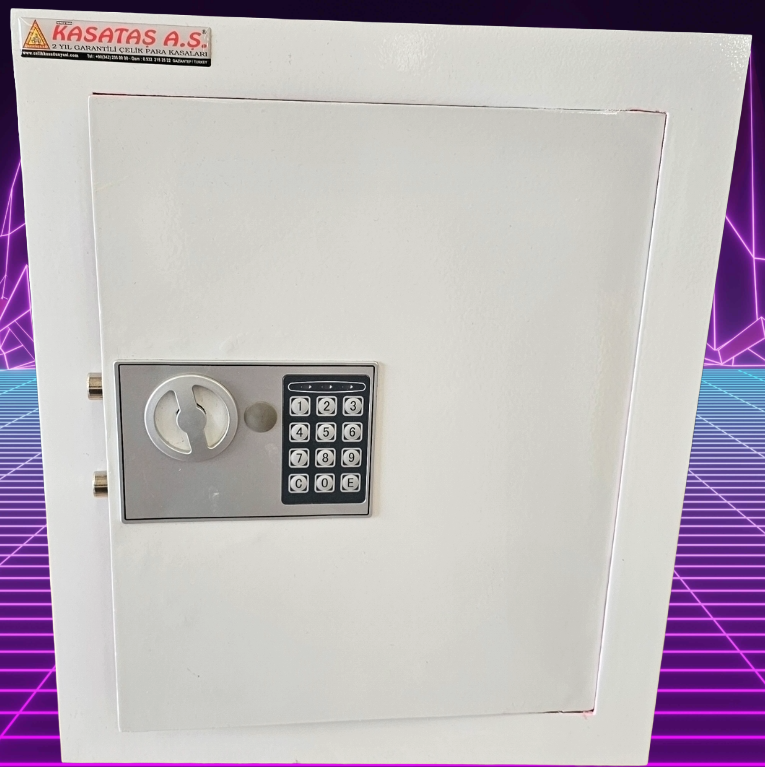 *057ÇİNEA ELEKTRONİK ŞİFRELİ  ANKASTRE DUVAR KASASI H57*39*12CM 18KĞ ( 570€ )+KDV ADRESE TESLİM