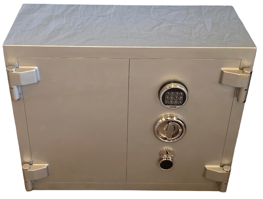 "        03TOMSN BANKO TİPİ EV DOLAP İÇİ ELEKTRONİK ŞİFRELİ VE ANAHTARLI ÇELİK PARA KASASI H63*W85*D50CM 500KĞ ( 1700€ )+KDV