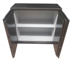 "      B80GK2A4S GÜMÜŞÇÜ BANKO TİPİ İNCE KAPAKLI GÜMÜŞÇÜ KASASI DIŞ ÖLÇÜSÜ 90*80*42CM İÇ ÖLÇÜSÜ 70*80*30CM 200KĞ ( 899€ ) +KDV KARGO DAHİLDİR