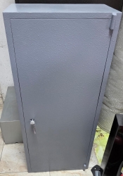 3 TÜFEKLİK ÇELİK KASA ANAHTARLI ÇELİK TÜFEK KASASI 120*60*30CM 30KĞ ( 1200€ )+KDV