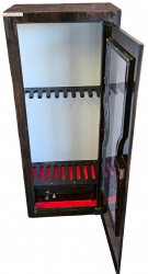 "* - 10 TÜFEKLİK KIRILMAYA KARŞI YÜKSEK GÜVENLİKLİ CAMLI TÜFEK KASASI 150x60x40cm 100kğ ( 2999€ )+KDV ADRESE TESLİM