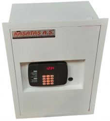 MAKFANS ELEKTRONİK ŞİFRELİ ACİL AÇMA ANAHTARLI DUVAR KASASI 46*39*20CM 20KĞ ( 499€ )+KDV ADRESE TESLİM