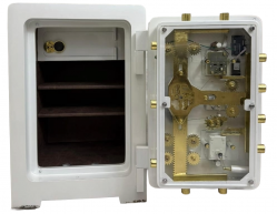 "          007HARUNELİPS7CM EV VE OFİS TİPİ YÜKSEK GÜVENLİKLİ ELİPS 7 CM TAM ZIRHLI PARMAK İZLİ ELEKTRONİK ŞİFRELİ VE ANAHTARLI ÇELİK PARA KASASI 80*55*55CM 400KĞ ( 2399€ )+KDV