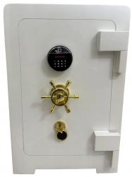 "          007HARUNELİPS7CM EV VE OFİS TİPİ YÜKSEK GÜVENLİKLİ ELİPS 7 CM TAM ZIRHLI PARMAK İZLİ ELEKTRONİK ŞİFRELİ VE ANAHTARLI ÇELİK PARA KASASI 80*55*55CM 400KĞ ( 2399€ )+KDV