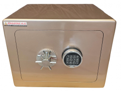 "      001EACK TİPİ EV VE OFİS TİPİ KOMPLE 10MM ZIRH ÇELİKLİ ELEKTRONİK ŞİFRELİ YILDIZ KOLLU RADÜSLÜ KAPAKLI İÇİ KALİTELİ KADİFE KAPLAMA ÇELİK PARA KASASI 40*50*40CM 97KĞ ( 999€ )+KDV ADRESE TESLİM