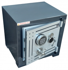 "       0001ESOL  GAZİANTEP EV VE OFİS MASA ALTI  TİPİ GRİ RENK 2 ADET MONTAJ DELİKLİ1 ÖZEL MAYMUNCUK AÇMAZ ANAHTARLI  ANAHTAR ALTI 7*11CM MATKAP DELMEZ ÇELİKLİ TABLA GİZLİ GÖZLÜ ELEKTRONİK ŞİFRELİ ÇELİK PARA KASASI 45*45*39CM 100KĞ ( 550 )+KDV ADRESE TESLİM