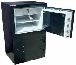 "       08BİTCOİN OFİS TİPİ ALTI DOLAPLI 6 ADET ÖZEL GİZLİ GİZLÜ ÇELİK PARA KASASI 105*60*50CM 300KĞ ( 2999€ )+KDV ADRESE TESLİM